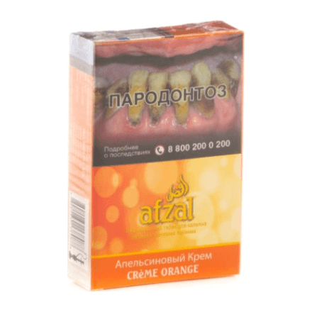 Табак Afzal - Creme Orange (Апельсиновый Крем, 40 грамм) купить в Владивостоке