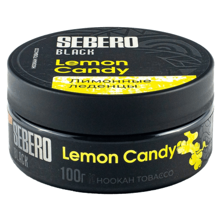 Табак Sebero Black - Lemon Candy (Лимонные Леденцы, 100 грамм) купить в Владивостоке