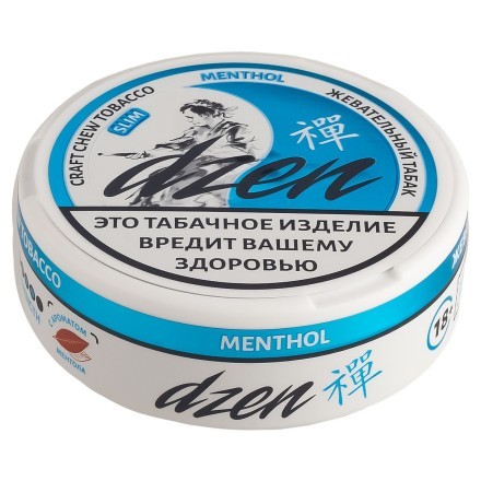 Табак жевательный DZEN - Menthol Slim (Ментол) купить в Владивостоке