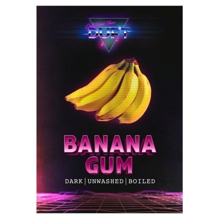 Табак Duft - Banana Gum (Банановая Жвачка, 80 грамм) купить в Владивостоке