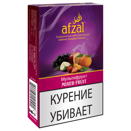 Табак Afzal - Mixed Fruit (Мультифрукт, 40 грамм) купить в Владивостоке