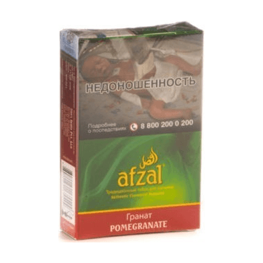 Табак Afzal - Pomegranate (Гранат, 40 грамм) купить в Владивостоке