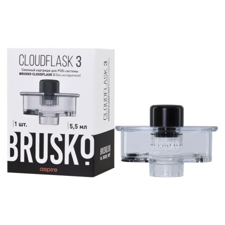 Сменный картридж Brusko - Cloudflask 3 (5.5 мл., 1 шт., без испарителя) купить в Владивостоке