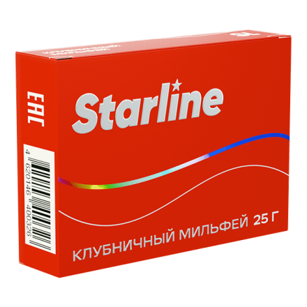 Табак Starline - Клубничный Мильфей (25 грамм) купить в Владивостоке
