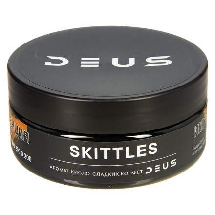 Табак Deus - Skittles (Кисло-Сладкие Конфеты, 100 грамм) купить в Владивостоке