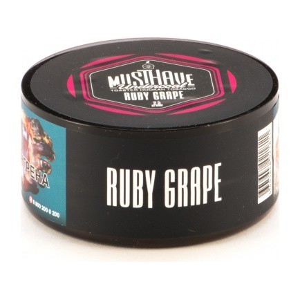 Табак Must Have - Ruby Grape (Рубиновый Виноград, 25 грамм) купить в Владивостоке