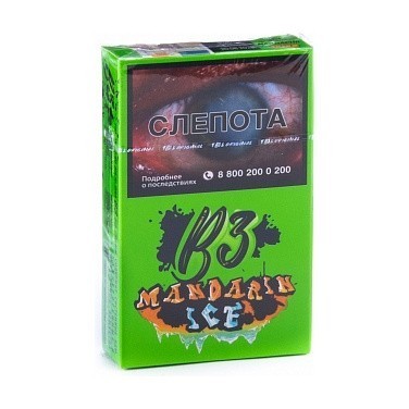 Табак B3 - Mandarin Ice (Ледяной Мандарин, 50 грамм) купить в Владивостоке