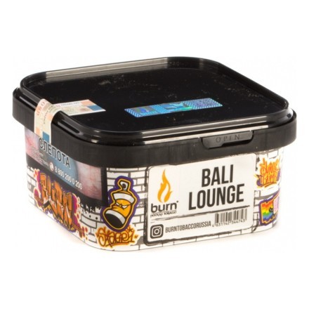 Табак Burn - Bali Lounge (Латте и Грейпфрут, 200 грамм) купить в Владивостоке