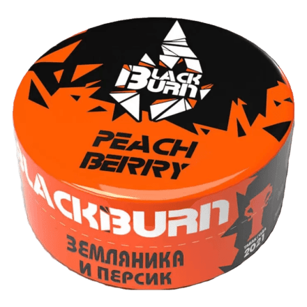 Табак BlackBurn - Peachberry (Земляника и Персик, 25 грамм) купить в Владивостоке