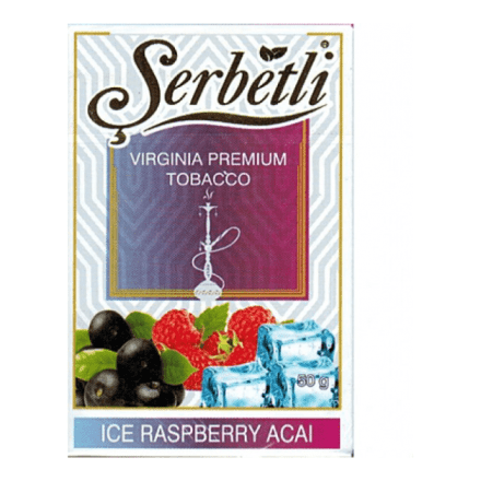 Табак Serbetli - Ice Raspberry Acai (Асаи Малина со Льдом, 50 грамм, Акциз) купить в Владивостоке